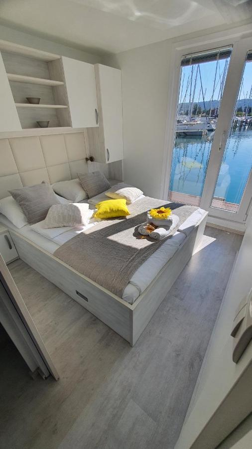 Floating Sea House Soncek Apartment Portoroz Exterior photo